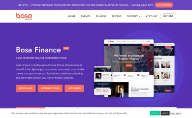 Bosa Finance screenshot