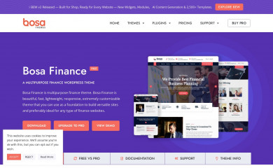 Bosa Finance screenshot