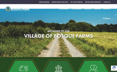 bosquefarmsnm.gov screenshot