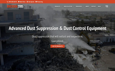 bosstek.com screenshot