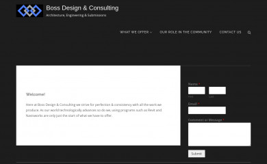 bossdesignconsulting.com screenshot