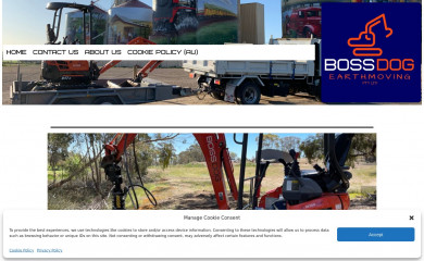 bossdogearthmoving.com.au screenshot