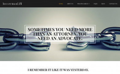 bossermanlaw.com screenshot