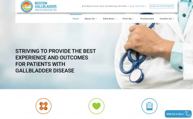 bostongallbladder.com screenshot
