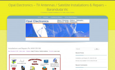 bordersatellites.com.au screenshot