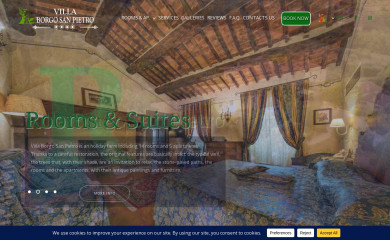 borgosanpietro.com screenshot