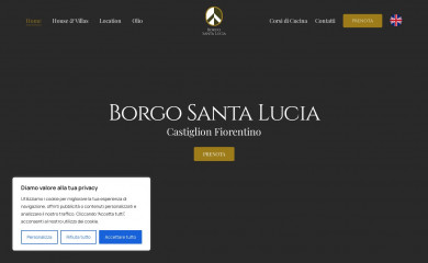 borgosantalucia.it screenshot