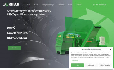 boritech.sk screenshot