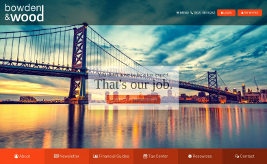 bowdenandwood.com screenshot