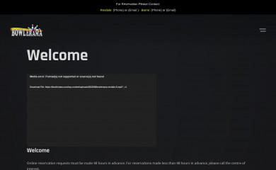 bowlerama.com screenshot