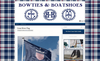 bowtiesandboatshoes.com screenshot