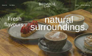 botanicalcafe.com.au screenshot