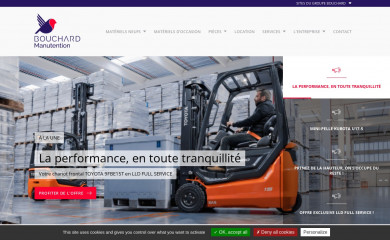 bouchard-manutention.com screenshot