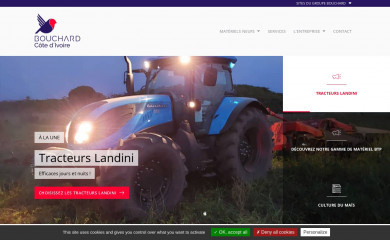 bouchard-cotedivoire.com screenshot