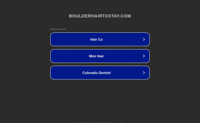 boulderhairtostay.com screenshot