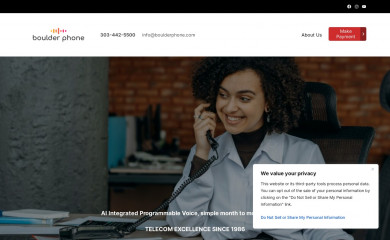 boulderphone.com screenshot