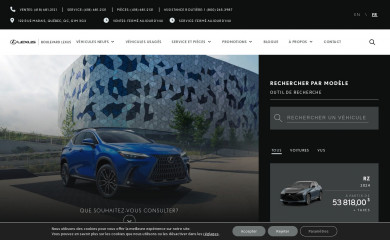 boulevardlexus.com screenshot