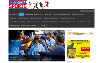 bournigalsports.com screenshot