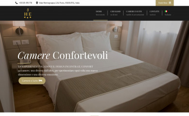 boutiquehotelenia.it screenshot