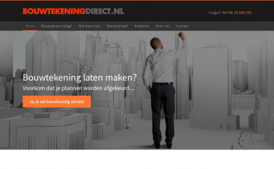 bouwtekeningdirect.nl screenshot