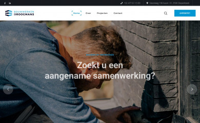 bouwwerken-droogmans.be screenshot