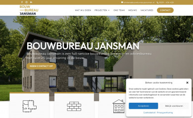 bouwbureaujansman.nl screenshot