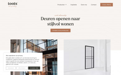 bouwsmederijloots.be screenshot