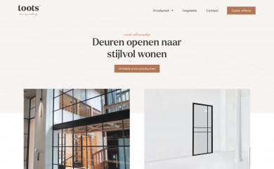 bouwsmederijloots.be screenshot