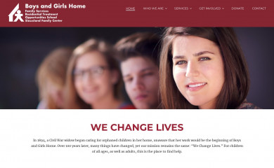 boysandgirlshomeiowa.org screenshot