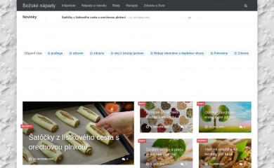 bozskenapady.sk screenshot