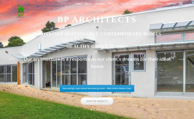 bparchitects.com.au screenshot