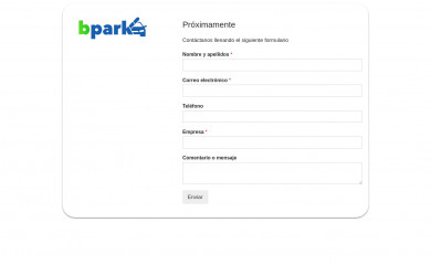 bpark.com.mx screenshot