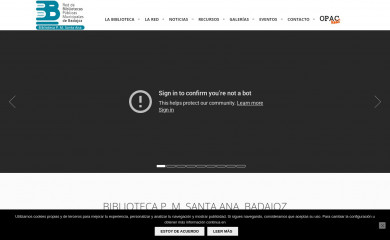 bpmsantaana.es screenshot
