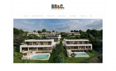 brcarquitectos.com screenshot