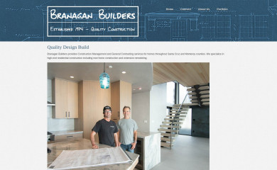 branaganbuilders.com screenshot