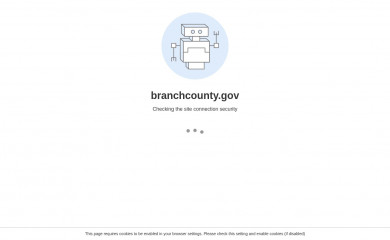 branchcounty.gov screenshot