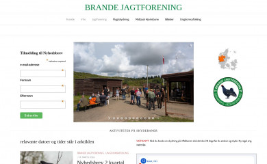 brande-jagtforening.dk screenshot