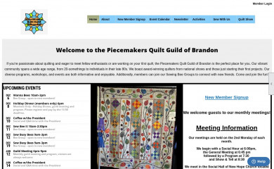 brandonquiltguild.com screenshot