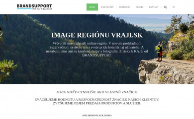 brandsupport.sk screenshot