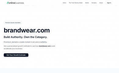 brandwear.com screenshot