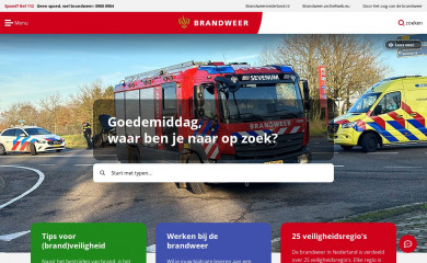 brandweer.nl screenshot