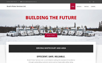 bradspickerservices.ca screenshot