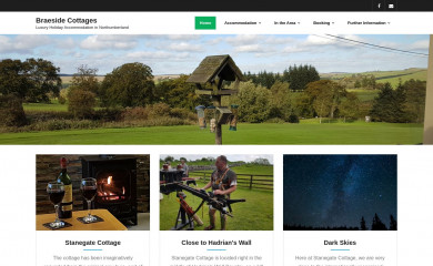 braesidecottages.co.uk screenshot