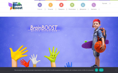 brainboostschool.com screenshot