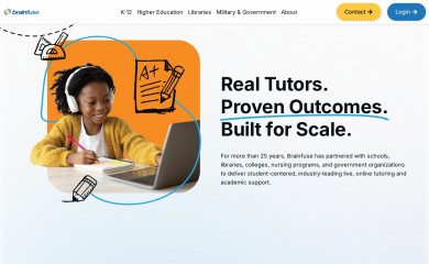 brainfuse.com screenshot