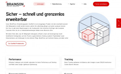 https://www.brainson.de/scaffold/ screenshot