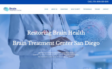 braintreatmentsandiego.com screenshot