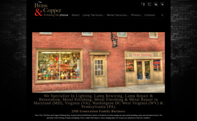 brassandcoppershop.com screenshot