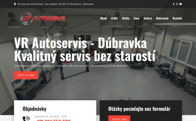 bratislava-autoservis.sk screenshot