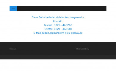 brem-kies-erdbau.de screenshot